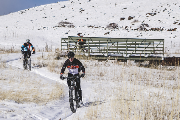 North Table Mountain Winter Mountain Bikers