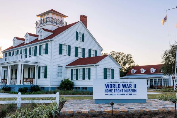 The World War II Home Front Museum on St. Simons Island, GA provides visitors with a rich history of the area's contribution to local war efforts.