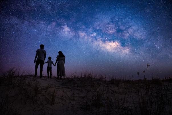 Family Stargazing on Jekyll Island