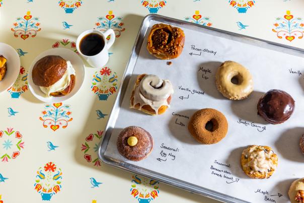 Donuts at Dulce Dough Bakery