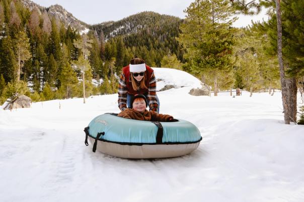 Arapaho Valley Ranch Sledding - Granby, Colorado