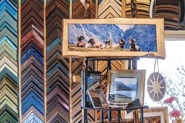 Granby, Colorado Shopping - Frames Display