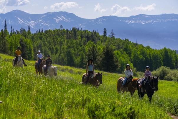 Granby, Colorado - Horseback Riding at Rocky Mountain Stables