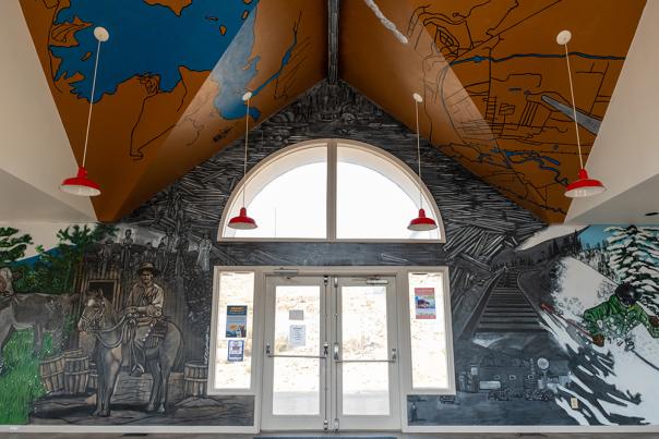 Granby Train Station Mural 3
