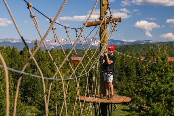 Snow Mountain Ranch Aerial Challenge Course 4 - Granby, Colorado
