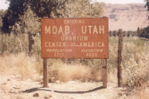 MOAB MUSEUM COLLECTION - Moab - Uranium Center sign, Vol 1, PB scan8