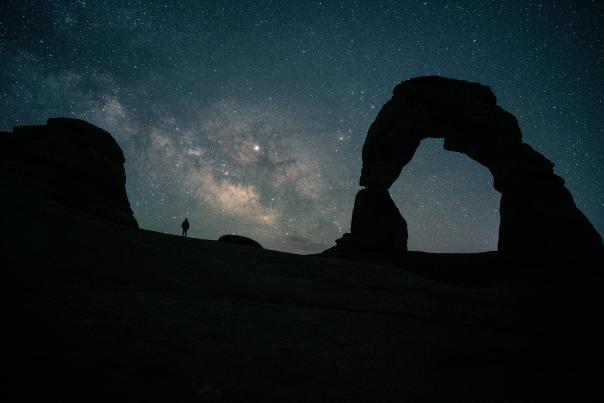 Delicate Arch - stars
