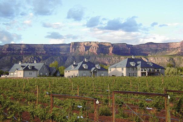 View of Two Rivers Winery & Chateau