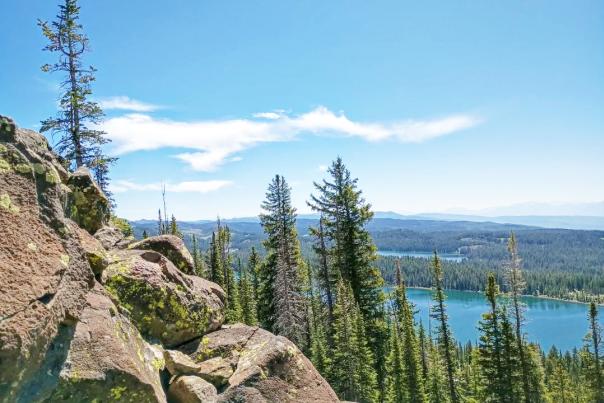 View of the Grand Mesa and Lakes