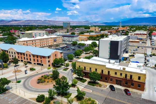 Aerial Photo of Downtown Grand Junction