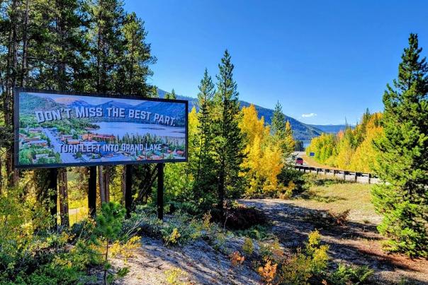 Fall billboard