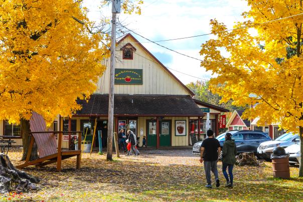 Front Entrance at Robinette's Apple Haus & Winery