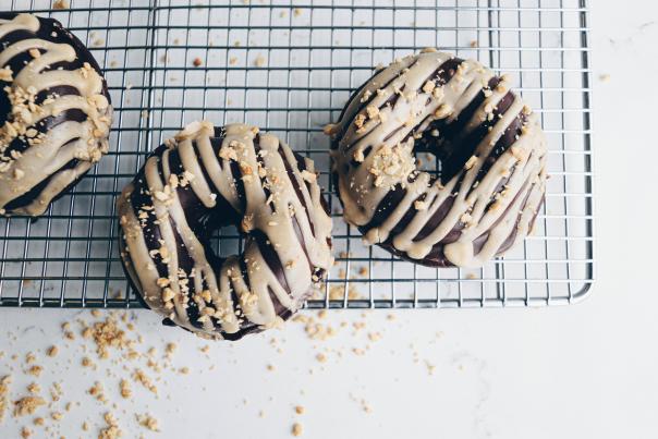 Donuts at Rise Authentic Baking Co. in Grand Rapids, MI