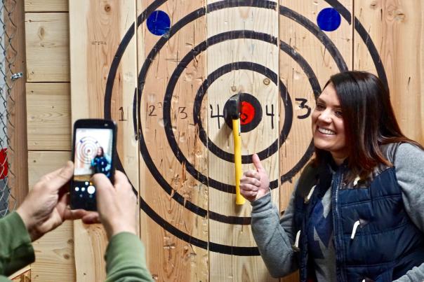 Hitting the Bullseye at Target Axe Throwing In Grand Rapids, MI
