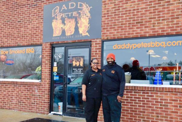 Owners of Daddy Pete's BBQ