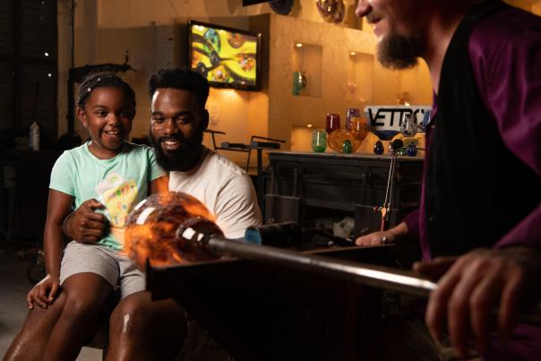 Glassblowing Family
