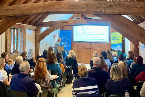 Bernard Donoghue, CEO of ALVA at TGSW Tourism Forum 2025, held at Weald & Downland Living Museum