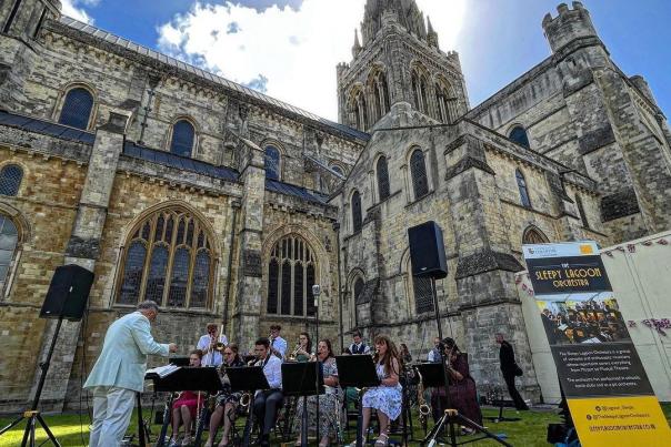 Festival of Chichester launch at Chichester Cathedral
