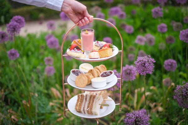 Afternoon Tea at The Walled Garden, Cowdray