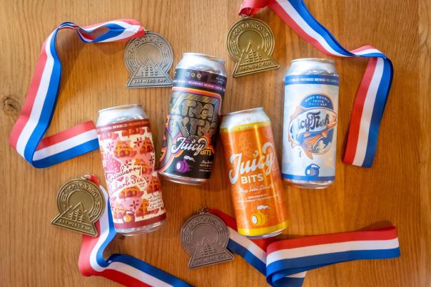 Weldwerks Medaling Beers during Colorado Brewers' Cup 2026