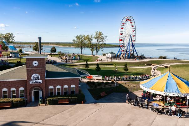 Bay Beach Amusement Park Drone