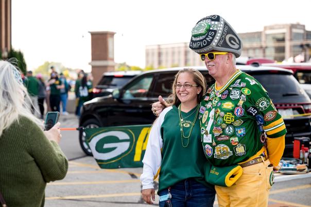Tailgating at Lambeau Field