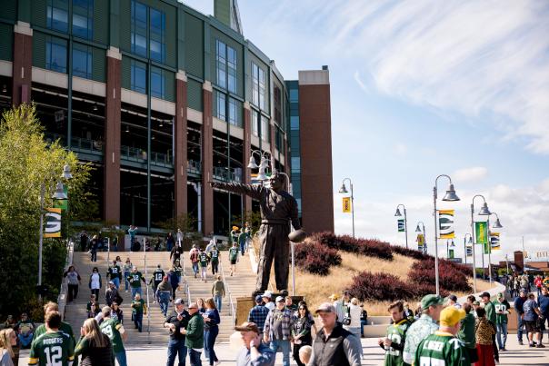 Lambeau Field Game Day