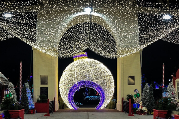 Gulfport Harbor Lights Winter Festival banner