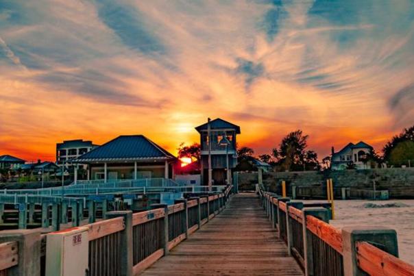 Bay St Louis Pier/Harbor by Shoofly Magazine