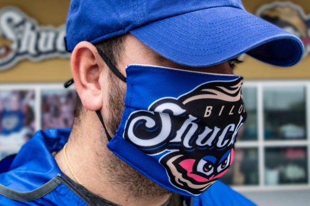 Biloxi Shuckers Face Mask