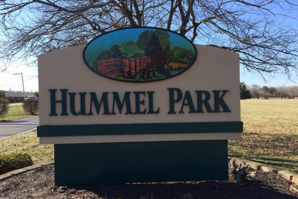 Hummel Park Sign