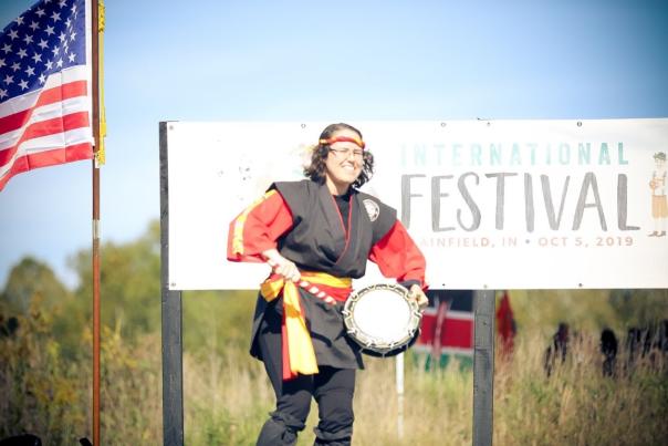 Drummer at International Festival
