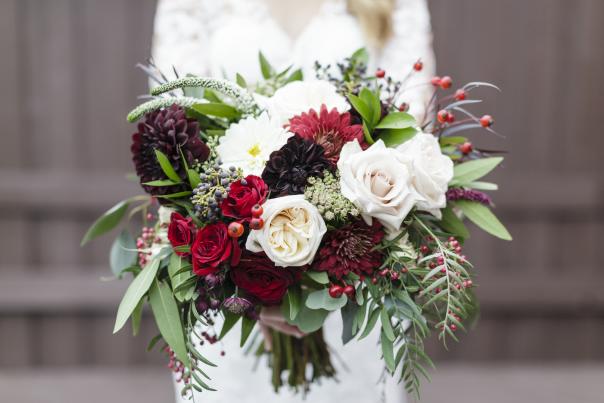 Fall Wedding Bridal Bouquet | Erika Brown Photography