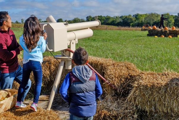 Apple Cannon at Beasley's Orchard in Danville, Indiana