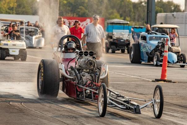 Front-engine dragster