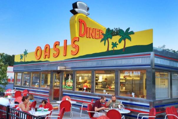 Oasis Diner patio