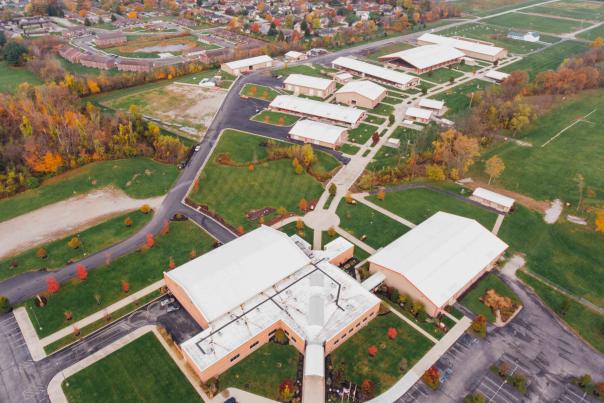 Hendricks County 4-H Fairgrounds & Conference Complex aerial view