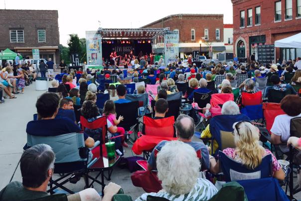 Levi Riggs concert at Summer Sounds on the Square
