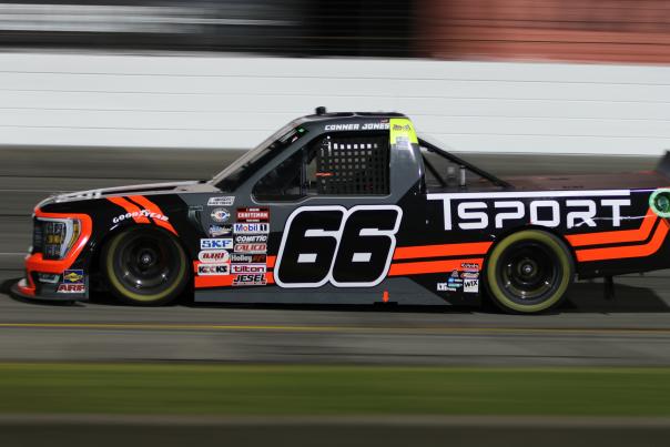 TSPORT Sponsored Truck at the 2023 NASCAR Craftsman Truck Series TSPORT 200 at Indianapolis Raceway Park (Photo Courtesy of Wayne Riegle)