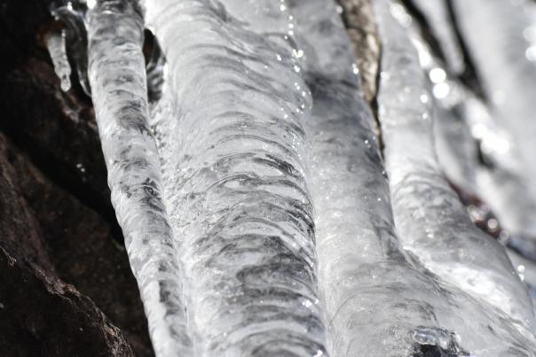 Winter Ice Close Up