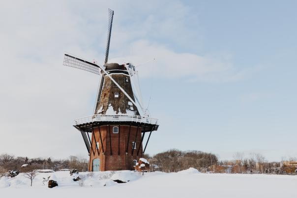 Snow Windmill