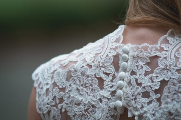 Wedding Dress close up