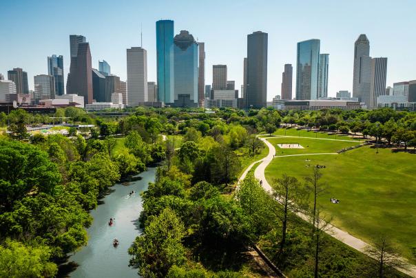 Buffalo Bayou Skyline