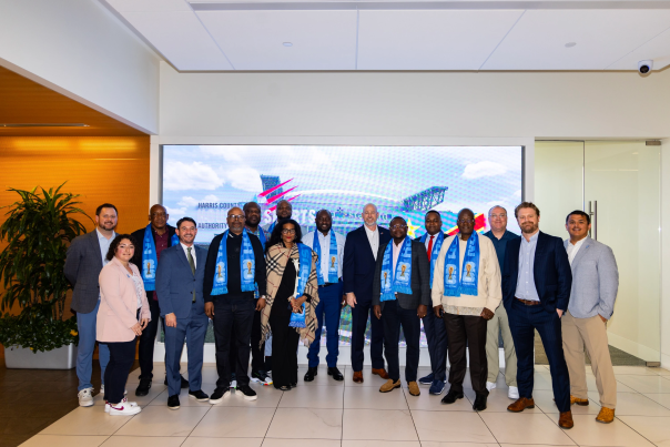 Democratic Republic of Congo delegation in Houston