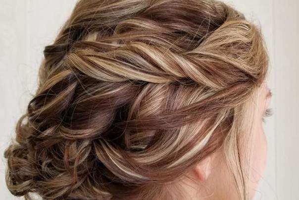 hairstyle updo salon