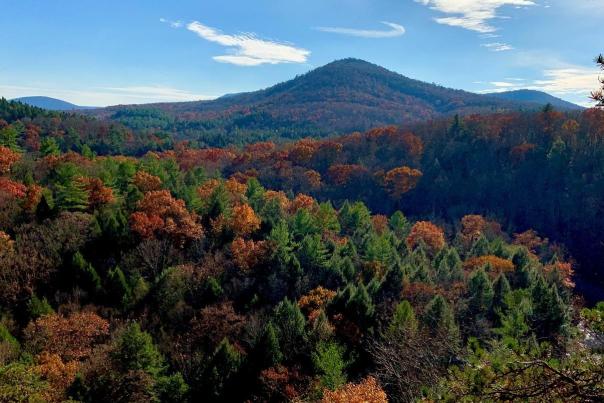 Trough Creek State Park - Ledges Trail in Fall