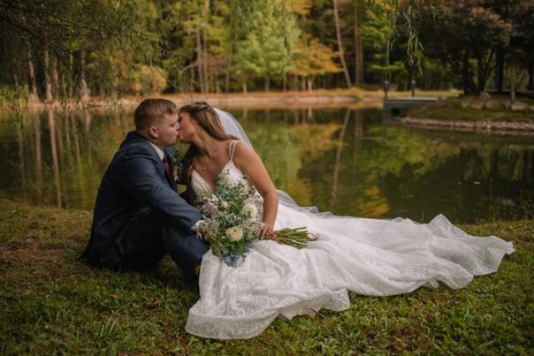 Nicole Kilian Photography - Wedding Couple Kiss