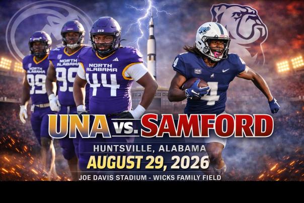 UNA vs. Samford at Joe Davis Stadium