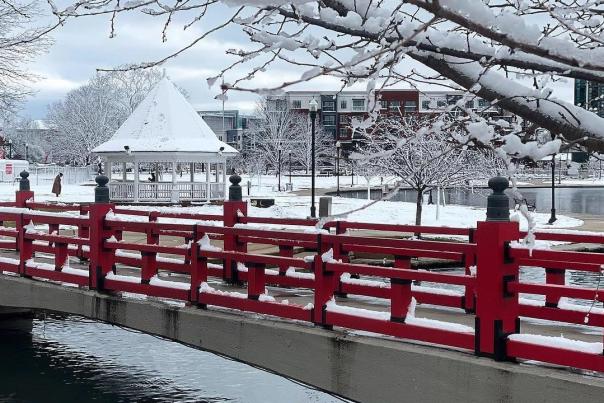 Huntsville in winter