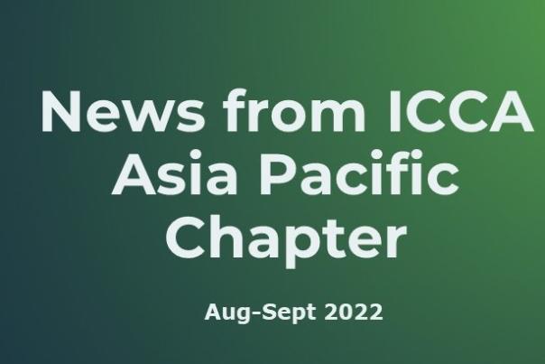 News from ICCA Asia Pacific Chapter